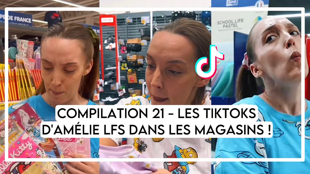 LES TIKTOKS D'AMELIE LFS DANS LES MAGASINS ! #tiktok #divertissement #sketch #humour