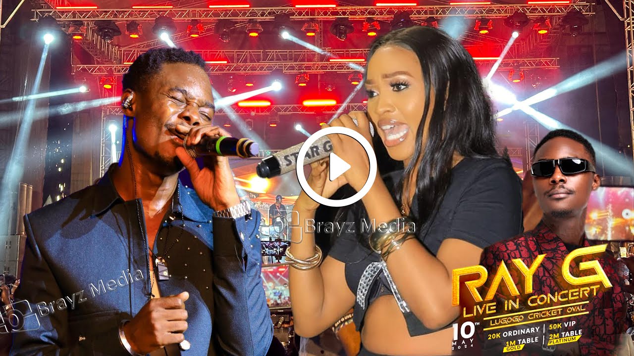 Spice Diana and Ray G Performing Omusheshe Live at Lugogo Cricket Oval | Rayg Live In Concert