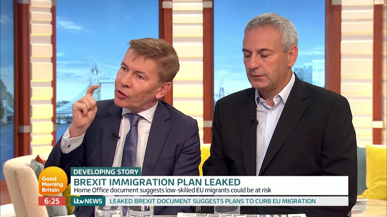 Andrew Pierce and Kevin Maguire Discuss the Leaked Immigration Document | Good Morning Britain