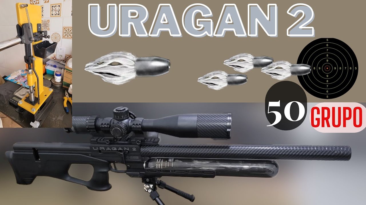 FABRICANDO SLUG E TESTANDO  URAGAN 2