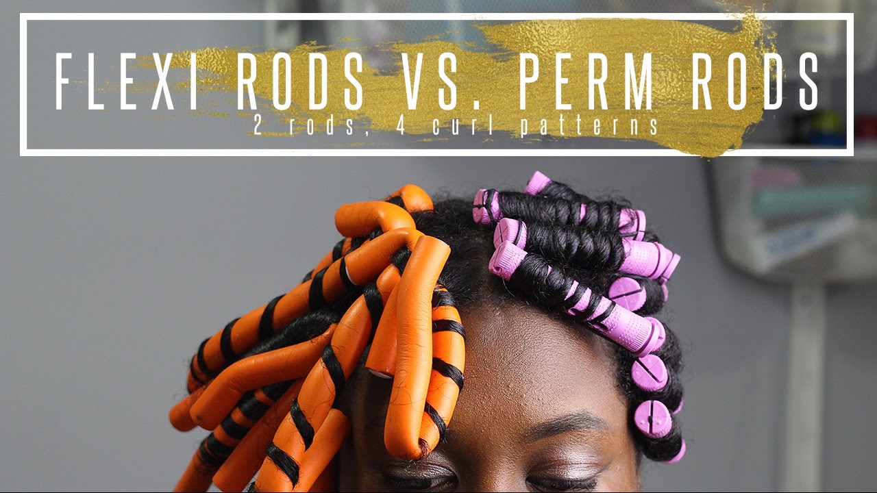 Perm Rods vs. Flexi Rods | 4 Different Curl Patterns // HAIR
