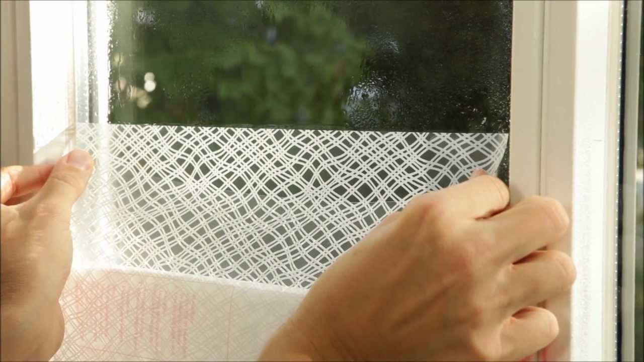 How to Install Static Window Film