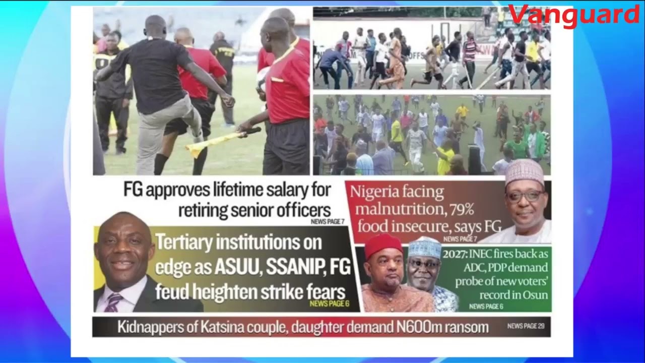 2027: Opposition parties battle INEC over voters' data(Today in the news)