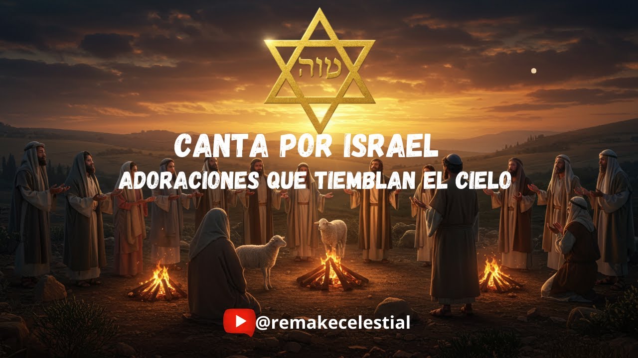 🔥 CANTA POR ISRAEL &ndash; Adoraciones que Tiemblan el Cielo ✡️