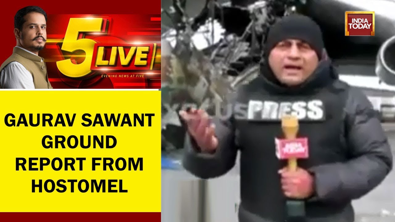 World's Biggest Aircraft Shattered Into Mere Metal, Gaurav Sawant Reports From Hostomel' air Base