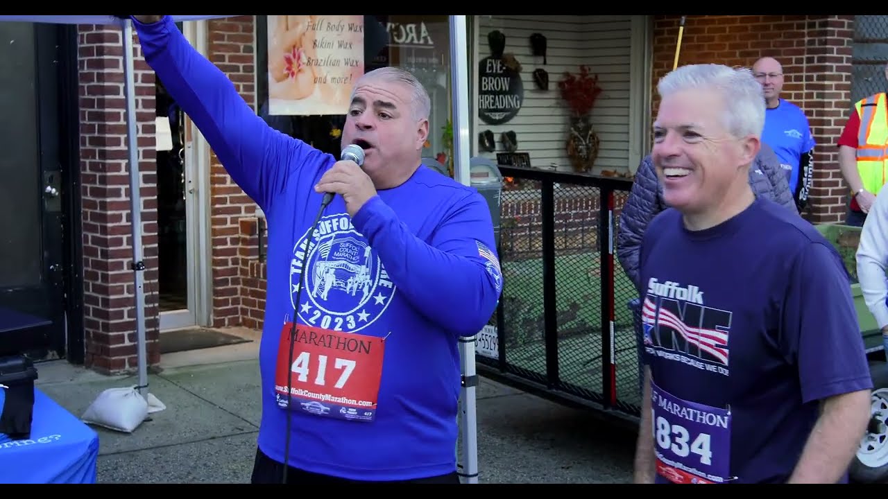 Catholic Health Suffolk County Marathon 2023 Opening Ceremony | RaceAwesome