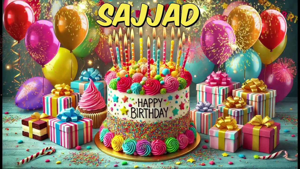 SAJJAD Happy Birthday Song - Happy Birthday to You