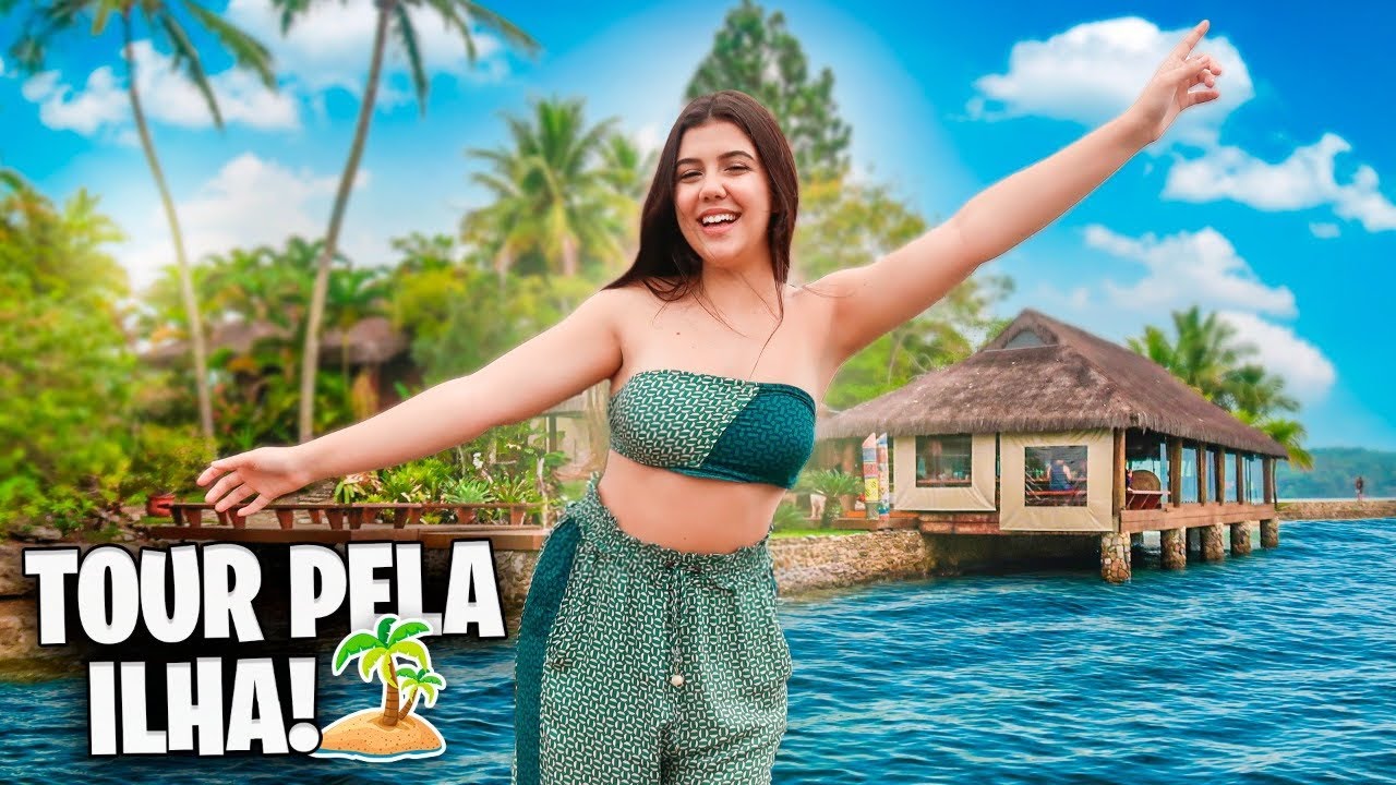 TOUR PELA ILHA PARADISÍACA DO FILME! *gigante*