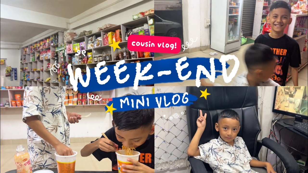 WEEKEND VLOG 🎐: Mini vlog with cousins | Convenience Store | Cousin vlog | Dimapur, Nagaland 