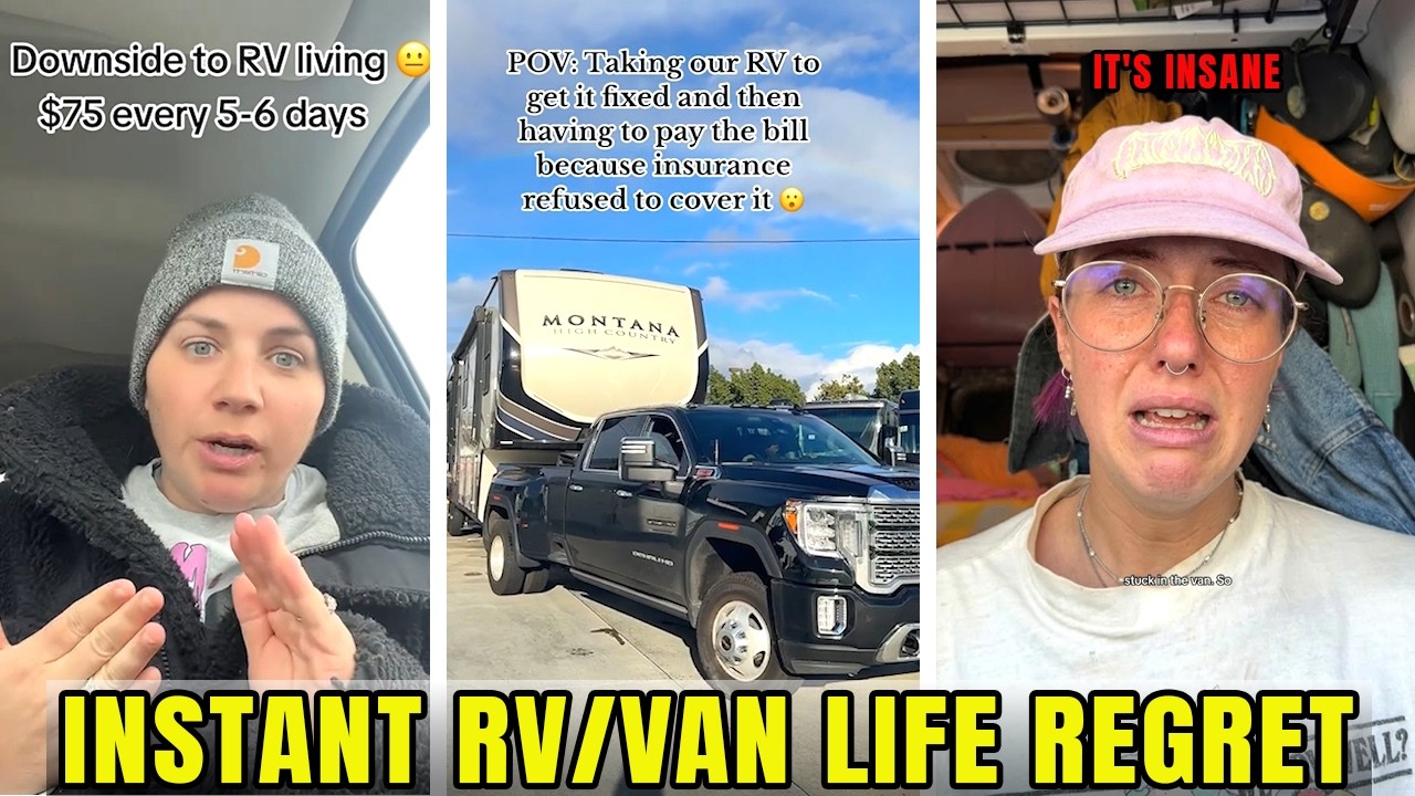 Watch People Regret Selling Their Homes to Live in RVs & Vans