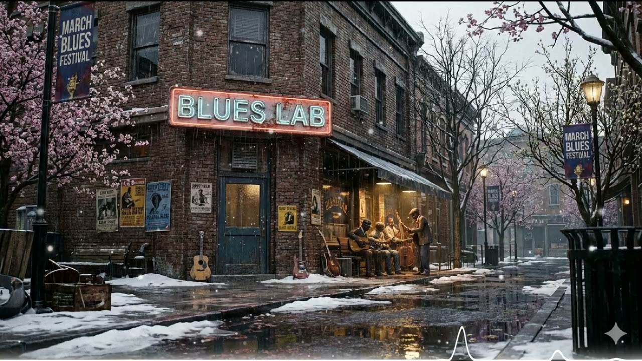 March | The Awakening - Hopeful Deep Blues Instrumental (Official Audio)