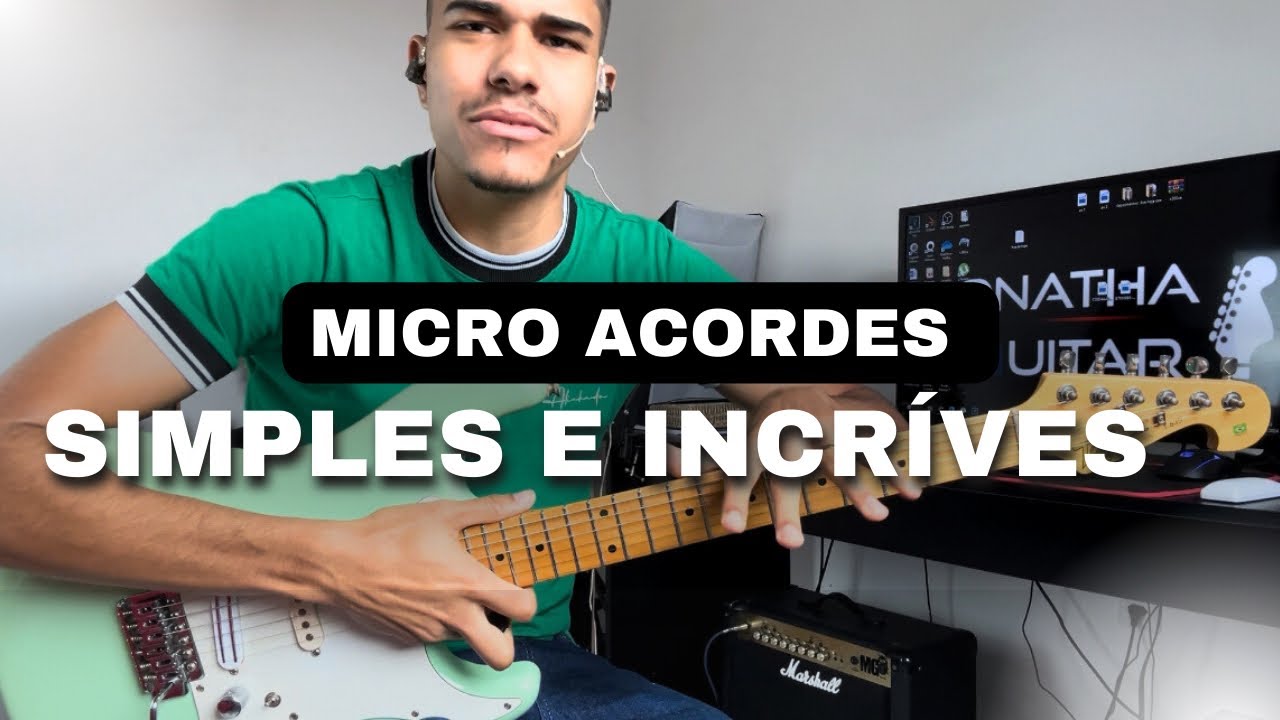 SIMPLES e SENSACIONAL MICRO ACORDES (Para Guitarra)
