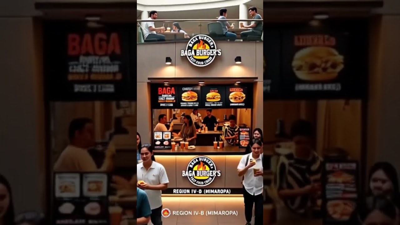 BAGA BURGER'S FAST-FOOD CHAIN REGIONAL FRANCHISE Name Use Royalties &ndash; MIMAROPA ONLY