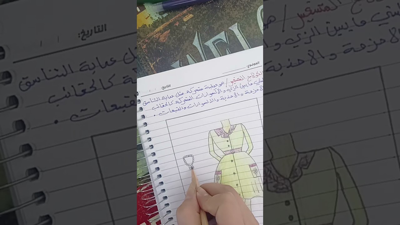 رسم الكولاج الثابت والكولاج المتغير ( فن الاناقة والازياء)