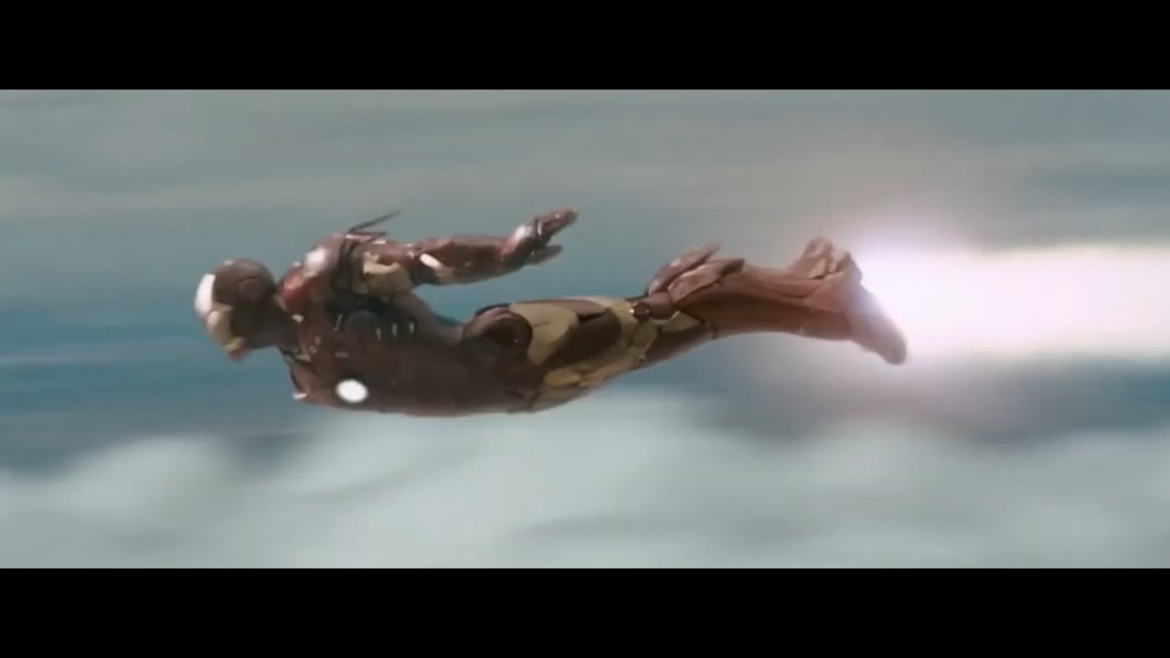 Cinéma en Français - Iron Man (2008) - Scène Culte N°6 # Démonstration avec deux F-22 Raptors