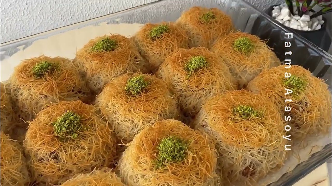 SÜTLÜ KADAYIF TATLISI BU TARİF DENENME REKORU KIRAR 🥰
