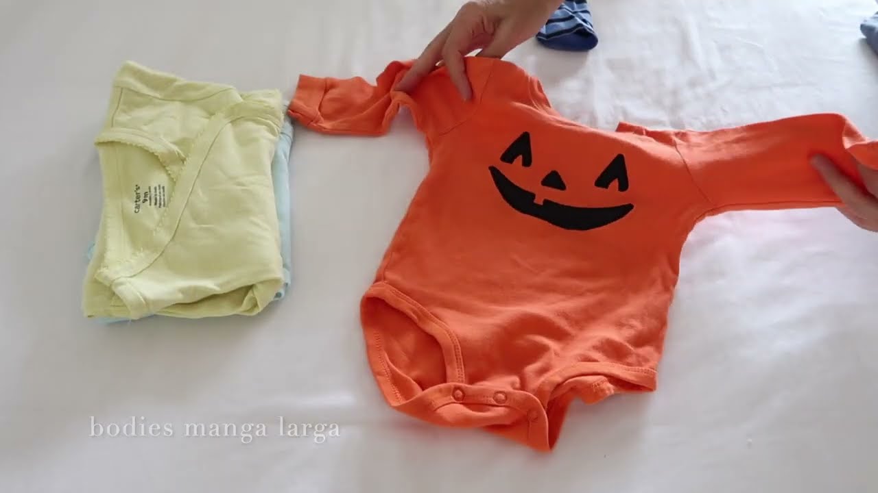 MÉTODO KONMARI de ROPA BEBÉ 👶🏼 PASO A PASO Cómo DOBLAR la ROPA del BEBÉ🍼  #mariekondo #metodokonmari