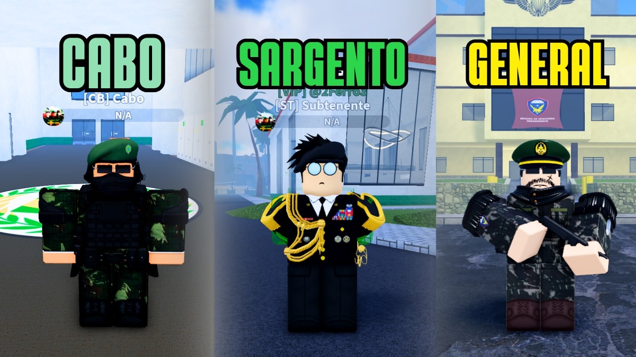 COMO SUBIR DE PATENTE no EX&Eacute;RCITO BRASILEIRO! (ATUALIZADO 2025)