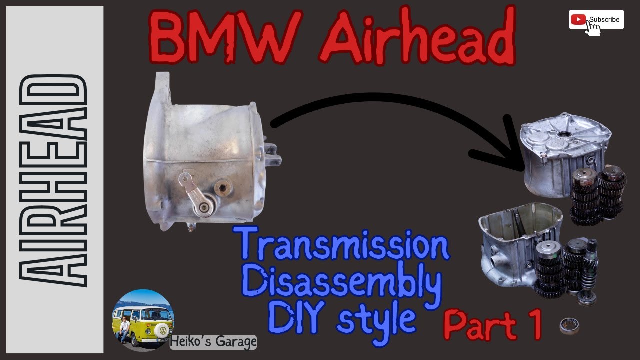 BMW Airhead Transmission - disassembly DIY style Part 1