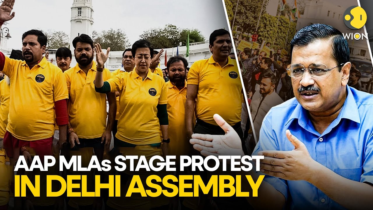 Arvind Kejriwal arrested: Delhi Assembly adjourned as AAP MLAs protest  | WION Originals