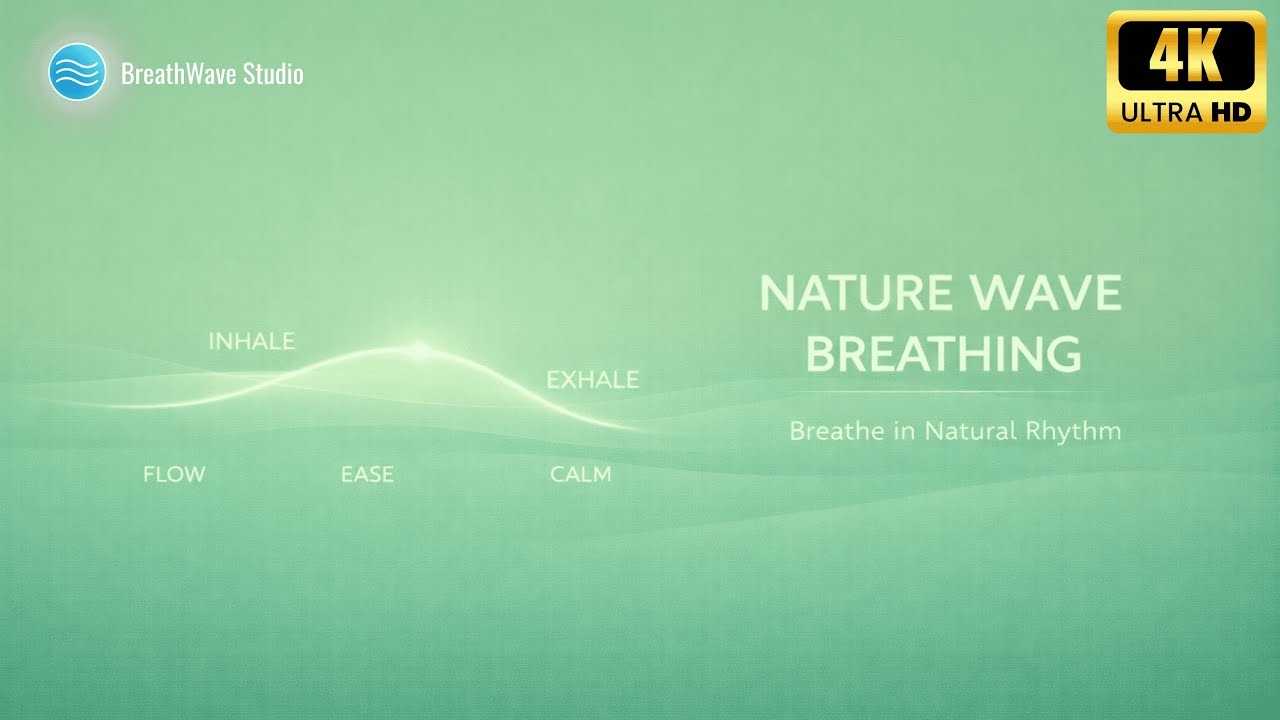 Deep Calm Breathing | Nature Wave Relaxation