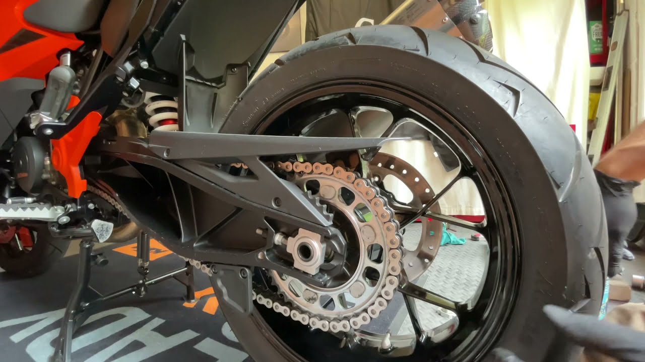 2021 2022 2023 2024 KTM 1290 Super Adventure Rear Wheel Removal