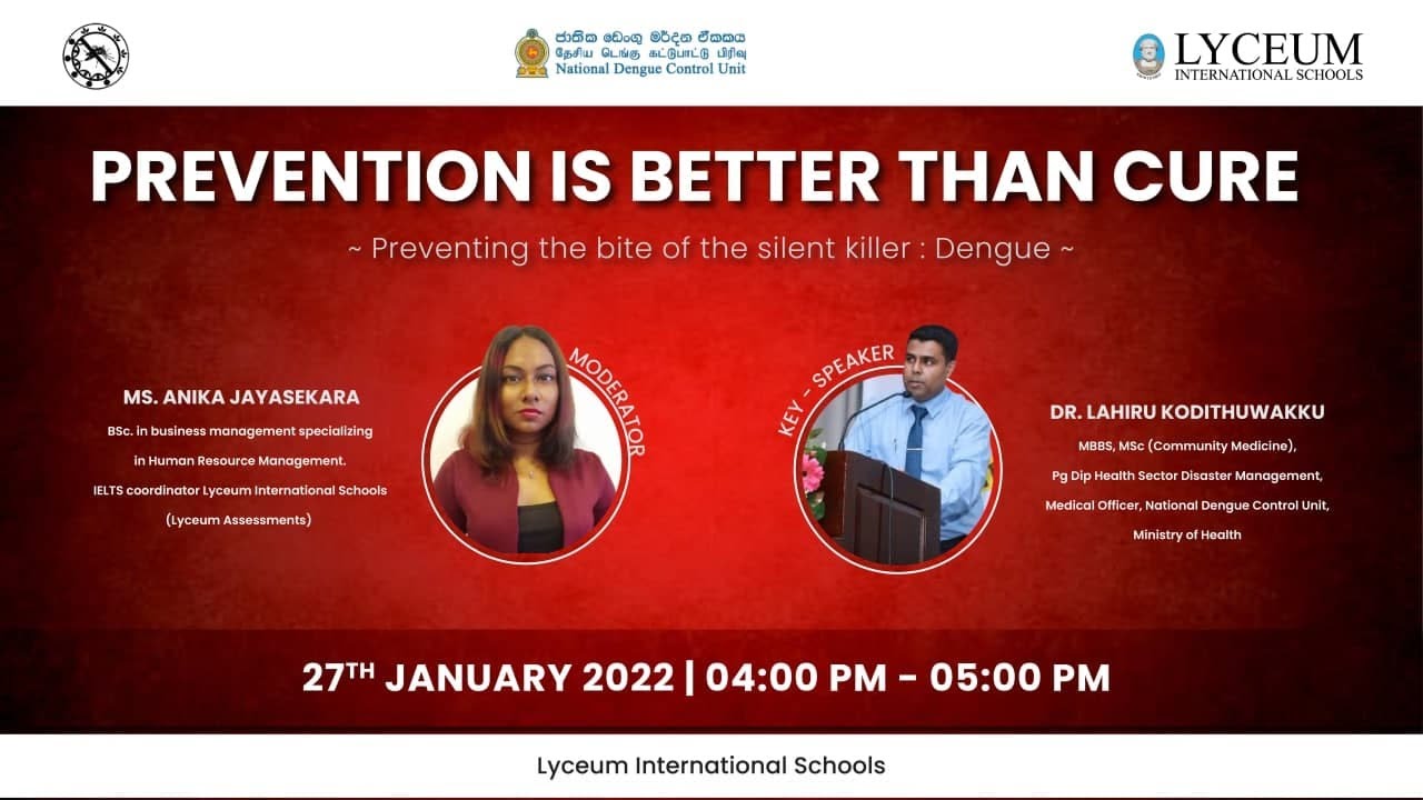 Prevention is better than cure