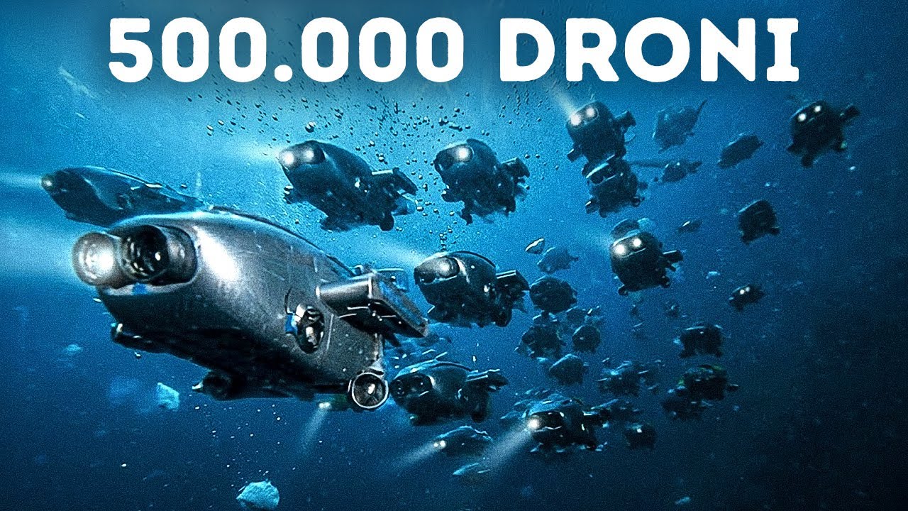 Stanno inviando uno sciame di droni sotto l'Artico - Cosa sta succedendo?