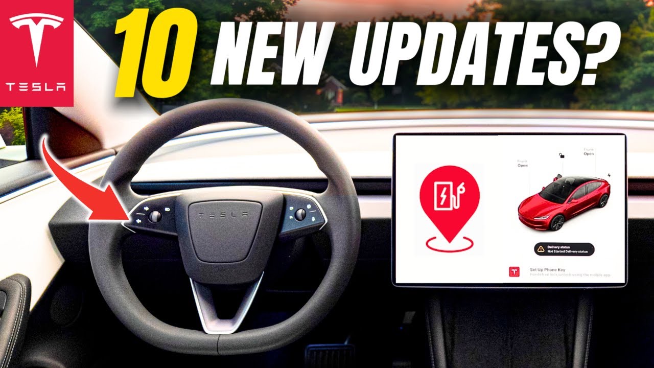 10 КРУПНЕЙШИХ обновлений функций Tesla: они уже здесь?