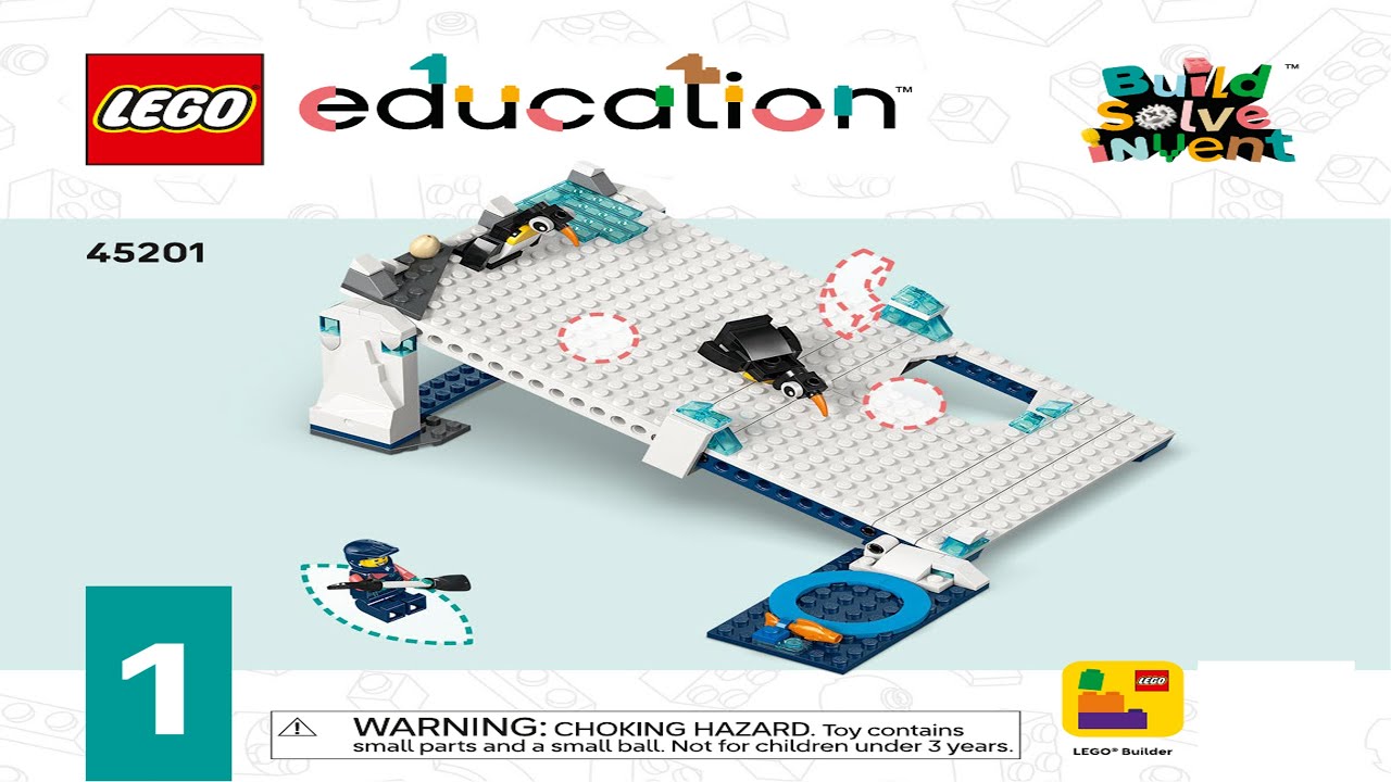 LEGO Instructions - Education - 45201 - Antarctic Animals Science Kit - Science (Book 1)