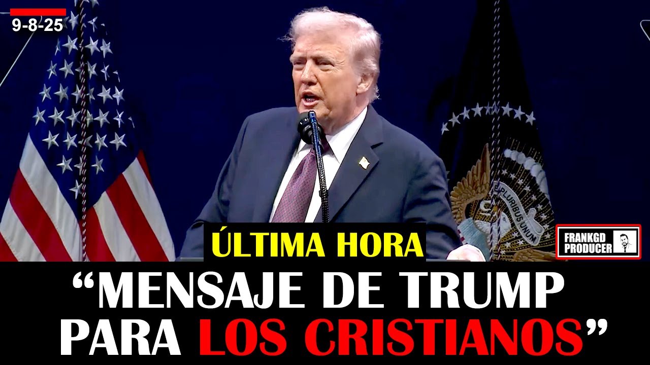 “Mensaje URGENTE de Trump a los CRISTIANOS: ¡Es Hora de Levantarse!”