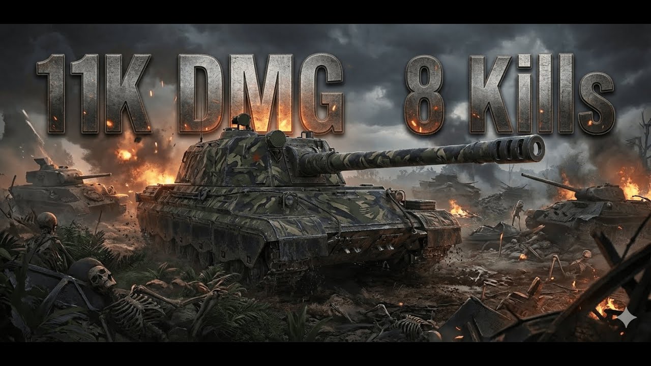 114 SP2 WoT 2.0 : 11K DMG & 8 Kills : He is the Danger