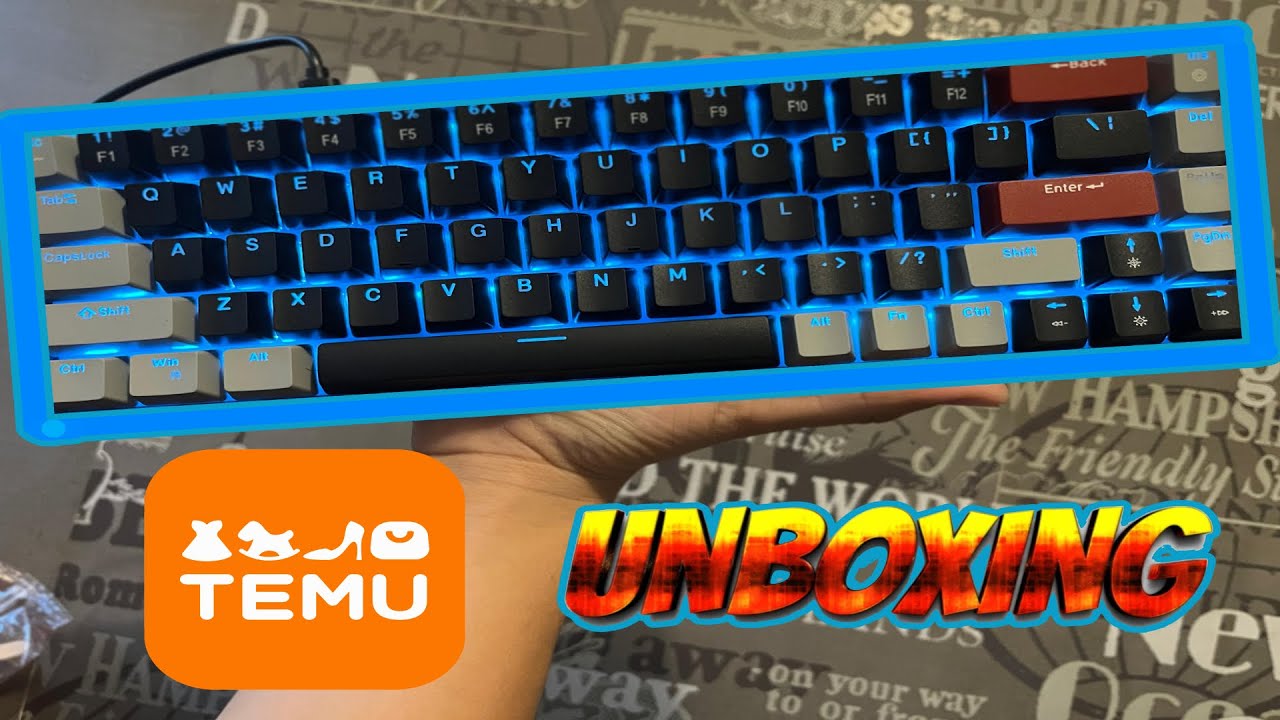 Teclado del Temu - Magegee MK-BOX