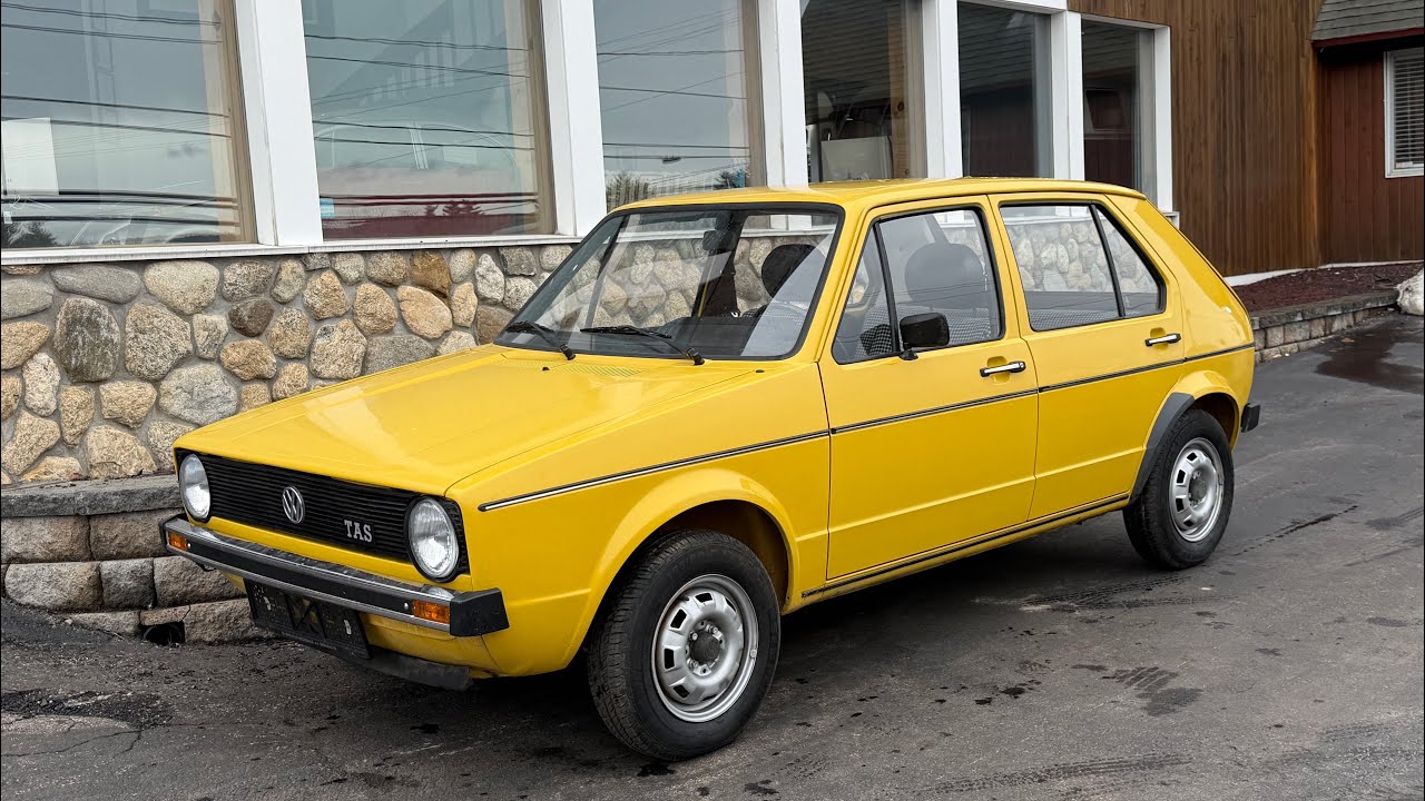 1979 Volkswagen Golf JL - 48k kilometers, near museum quality 