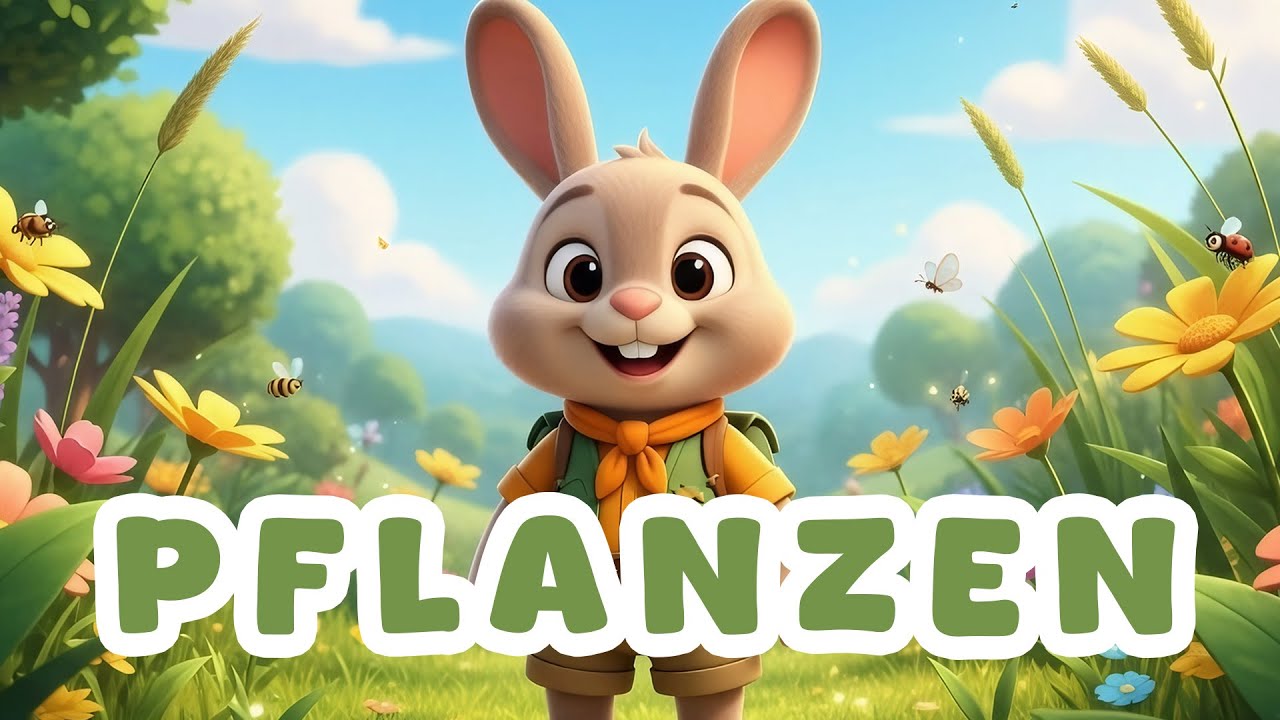 Die Welt der Pflanzen | Kinderlied & Kinder Emotionen mit Ruffy Rabbit