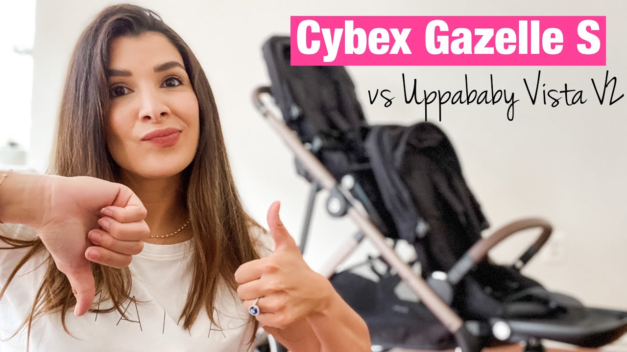 Cybex Gazelle S vs Uppababy Vista V2 | Which single to double stroller is better?