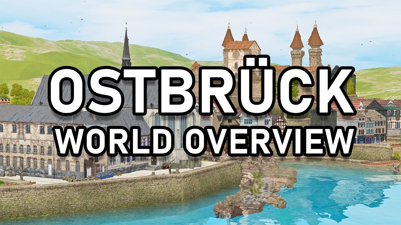 NEW HISTORICAL EUROPEAN WORLD! Ostbr&uuml;ck The Sims 3 World Overview
