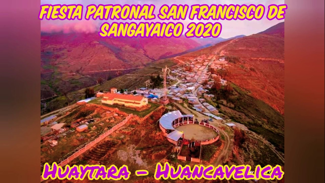 FIESTA PATRONAL SAN FRANCISCO DE SANGAYAICO 2020 (2)