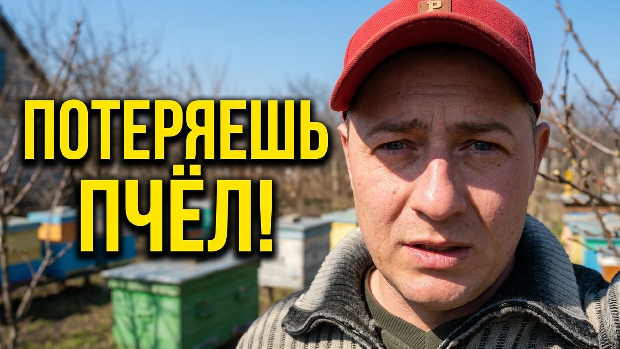 Почему ВЫ ПОТЕРЯЕТЕ СВОИХ ПЧЁЛ ВЕСНОЙ ВМЕСТО СКАЧКА В РАЗВИТИИ ПОЛУЧИТЕ АСКОСФЕРОЗ частые ошибки 🐝🐝🐝