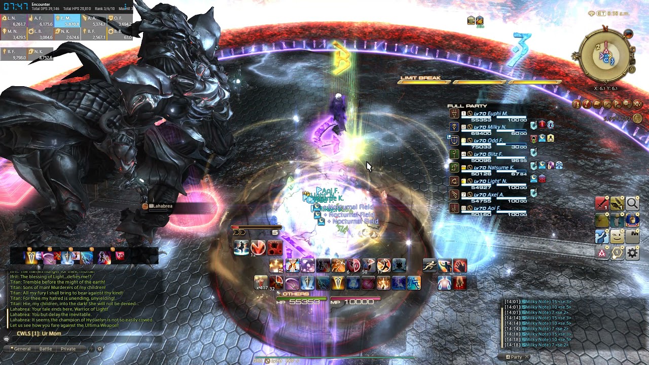 FFXIV UwU 1st Clear - DRG PoV