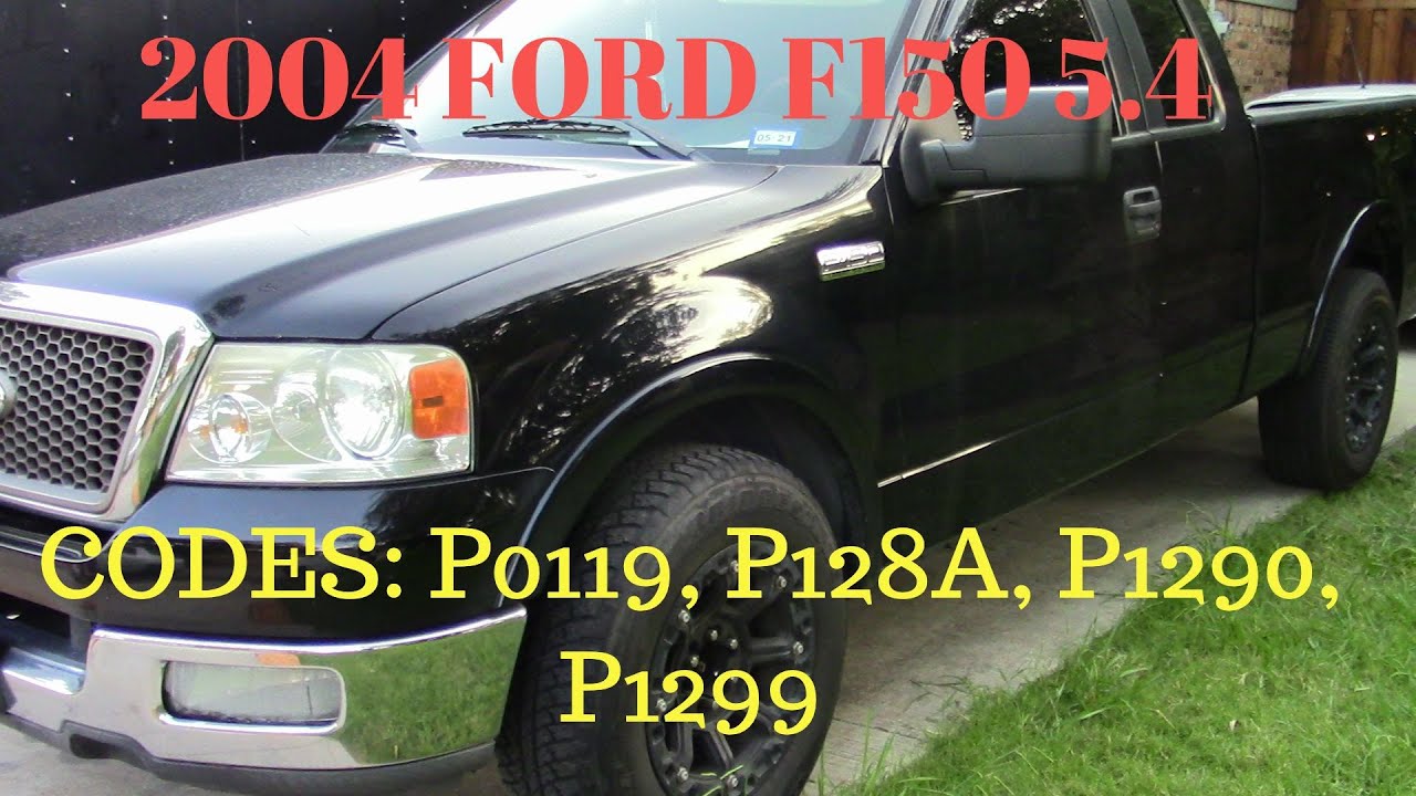 2004 Ford F150 Cylinder Head Temperature Sensor Replacement | Codes P0119, P128A, P1290 AND P1299