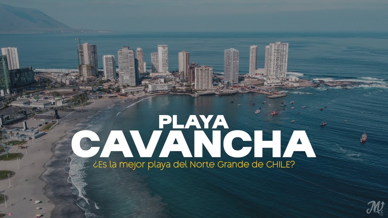 Playa CAVANCHA 🌊 ¿Es la mejor playa del Norte Grande de CHILE? | Iquique 2024
