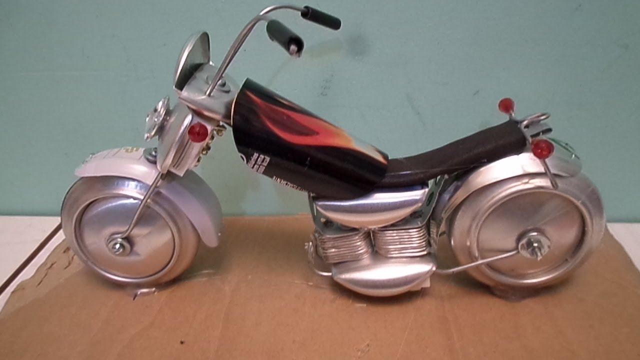 COMO FAZER MOTO DE LATINHA HALEYDVISON '' 02 ''