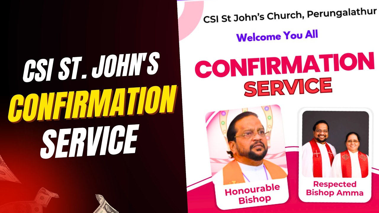 🔴 LIVE | Confirmation Service 22.02.2026 | St John's Church Perungalathur