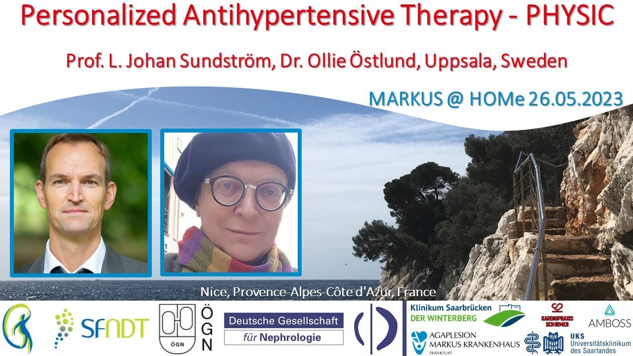 Personalized Antihypertensive Therapy - PHYSIC - Dr. Östlund, Prof. Dr. Sundström (Uppsala, Sweden)