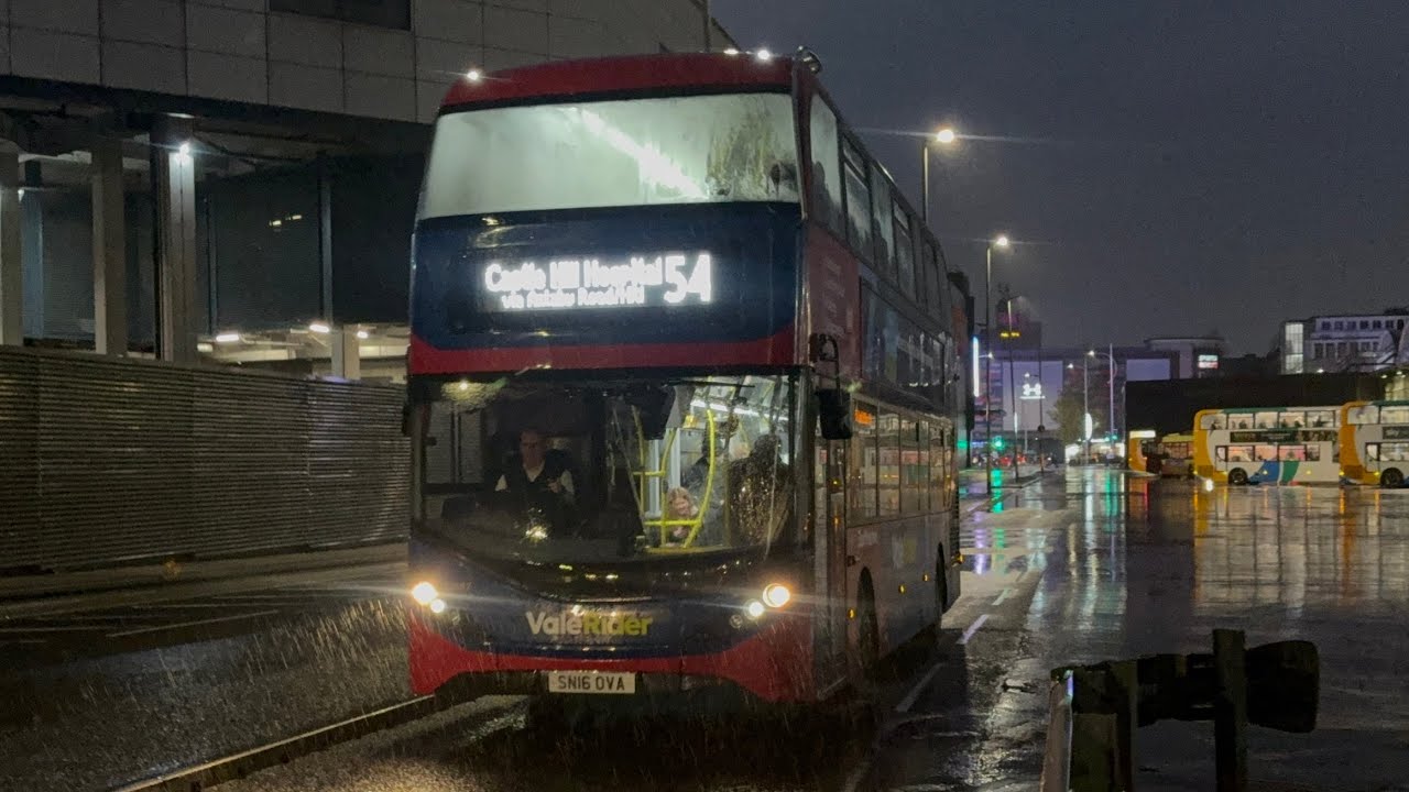 Former WOB and Blackpool transport ADL Enviro400 City 20987 | SN16 OVA on a 54 29/11/25
