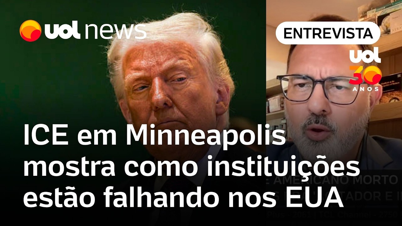 Caso ICE em Minneapolis mostra como instituições estão falhando nos EUA de Trump, analisa professor