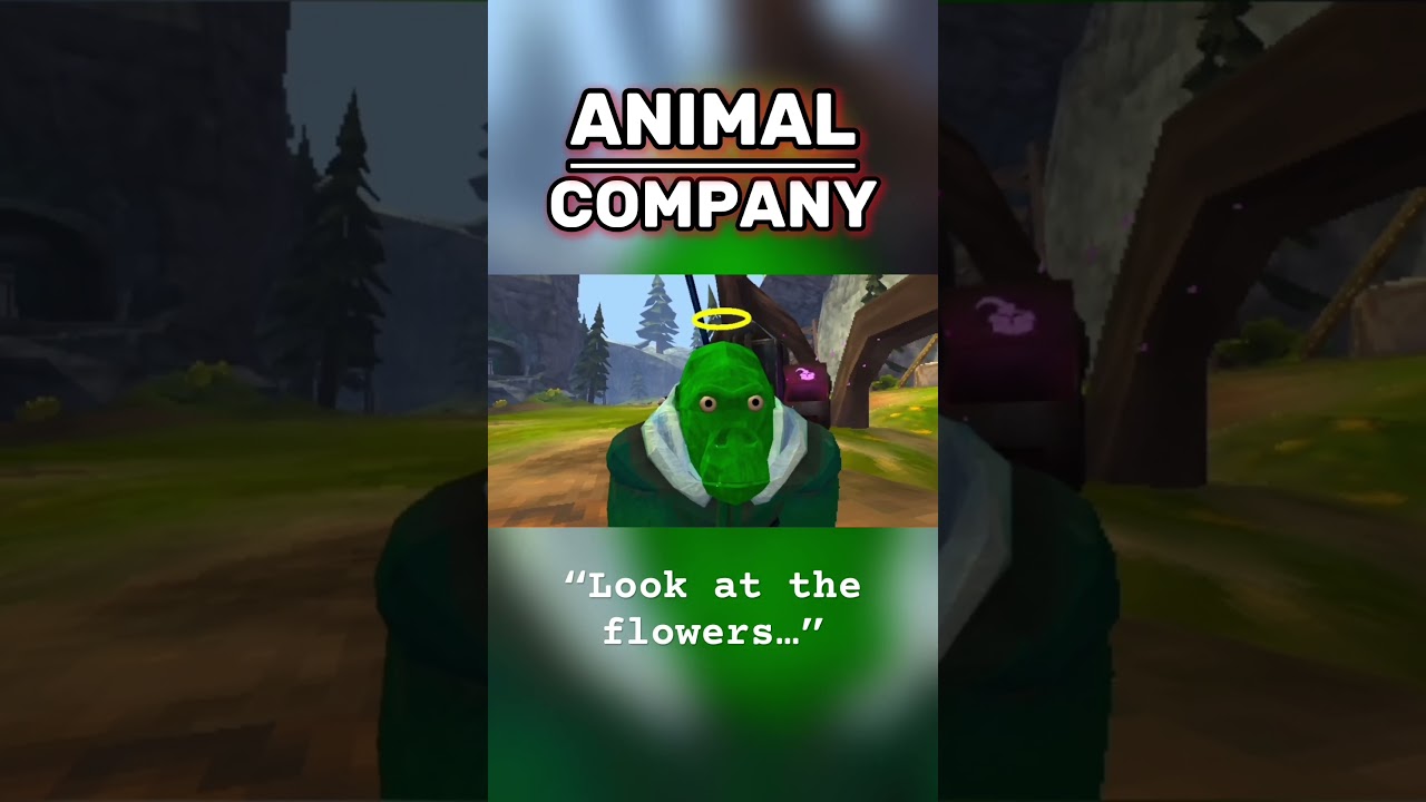 &ldquo;Look at the flowers...&rdquo; | Animal Company