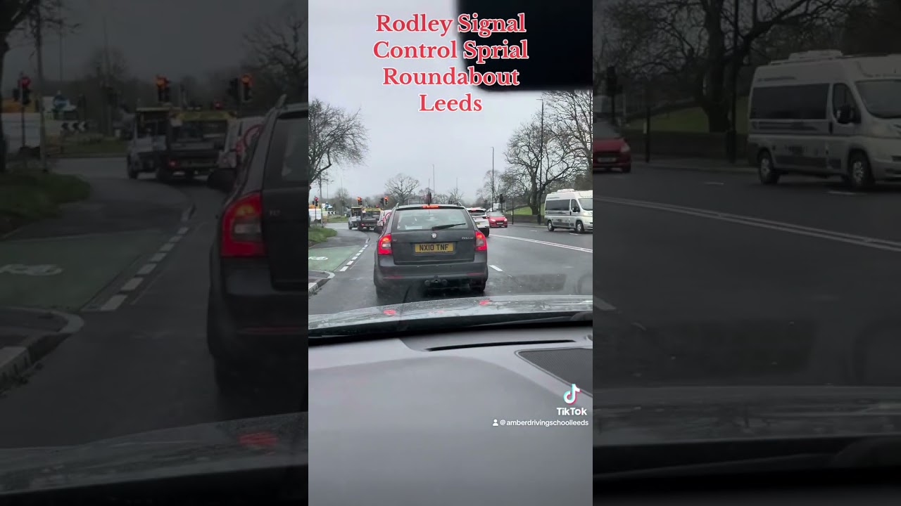 Rodley Roundabout Leeds  Horsforth test Route area