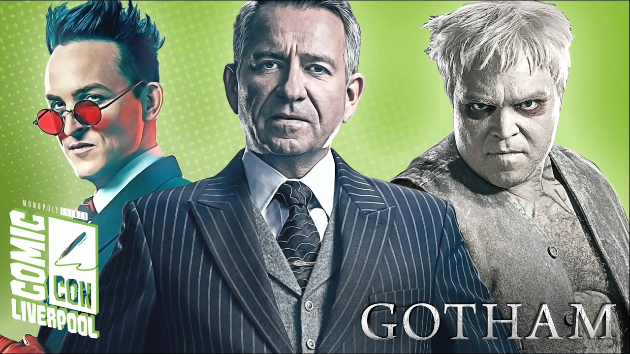 Панель вопросов и ответов по Gotham (Робин Лорд Тейлор, Дрю Пауэлл и Шон Пертви) | Comic-Con Live...